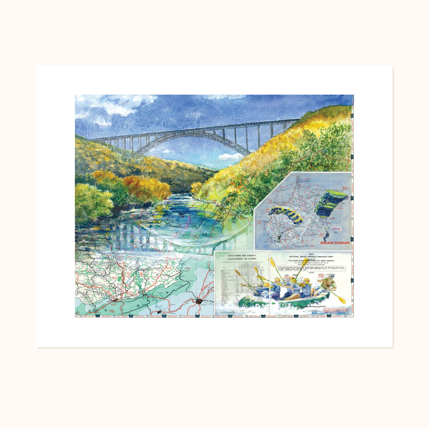 Scenic Route -New River Gorge National Park