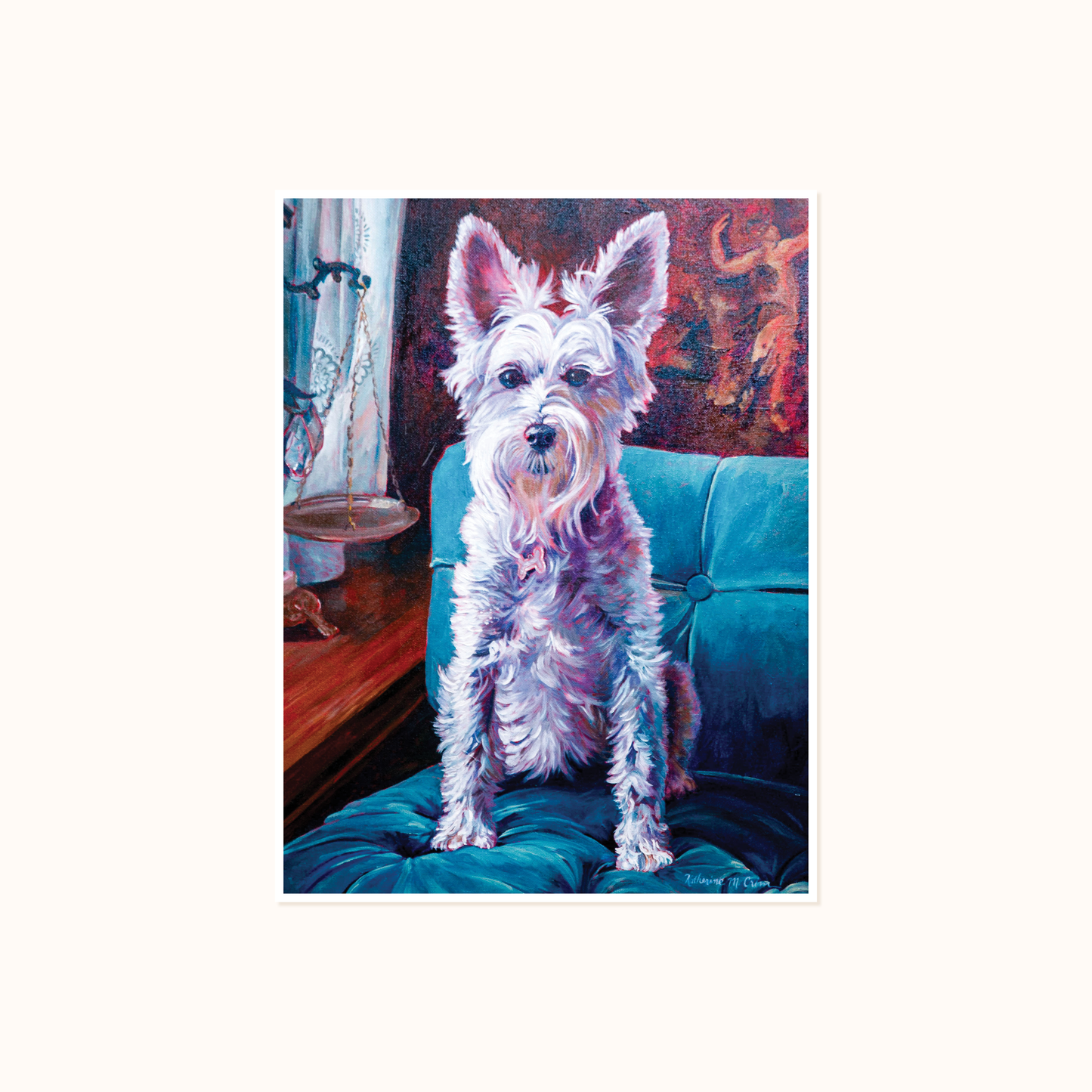 Pet Portrait Commission - Custom Pet Portrait by artist Katy Crim