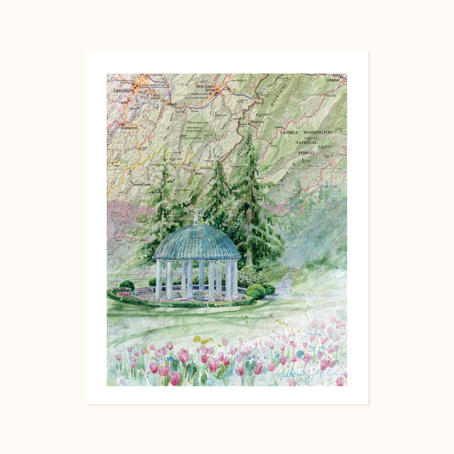 Scenic Route - Greenbrier Spring House