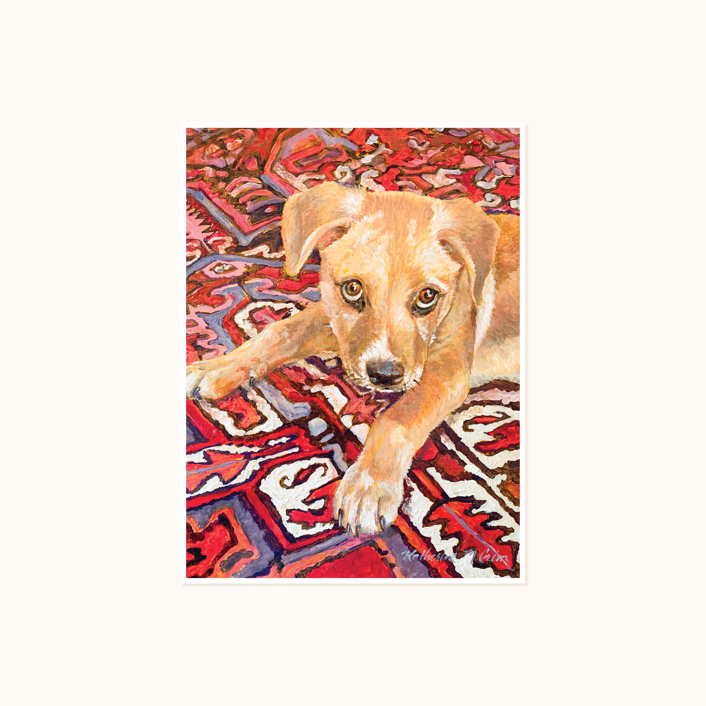Pet Portrait Commission - Custom Pet Portrait by artist Katy Crim