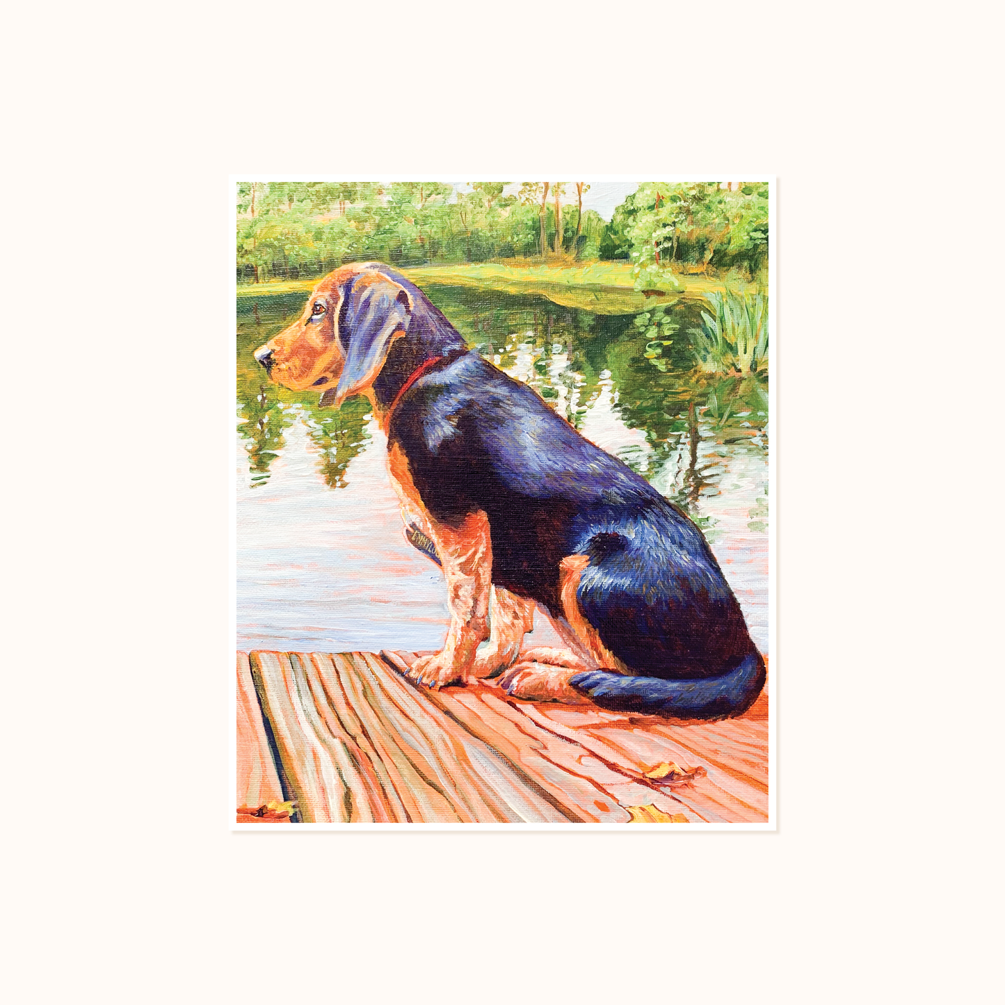 Pet Portrait Commission - Custom Pet Portrait by artist Katy Crim