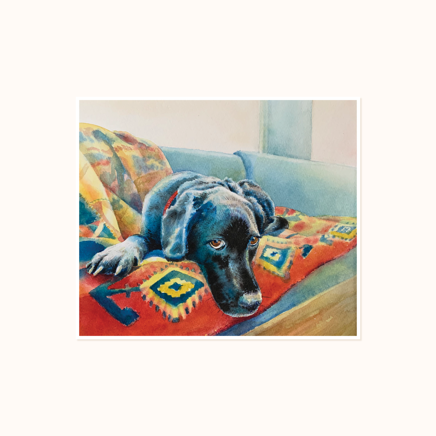 Pet Portrait Commission - Custom Pet Portrait by artist Katy Crim